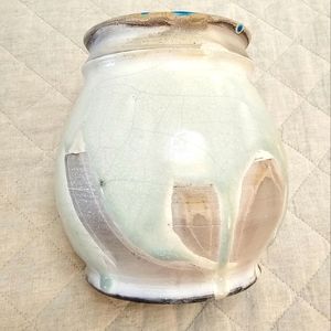 Raku Pottery vase